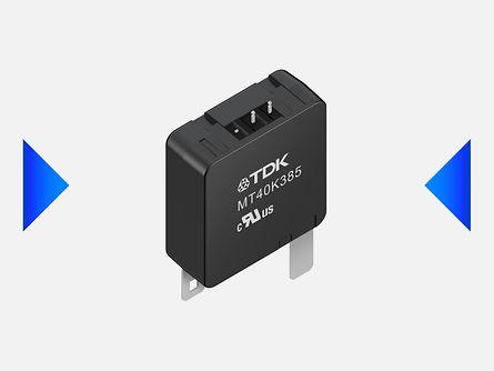 TDK推出耐沖擊電流高達50 kA的緊湊型ThermoFuse壓敏電阻